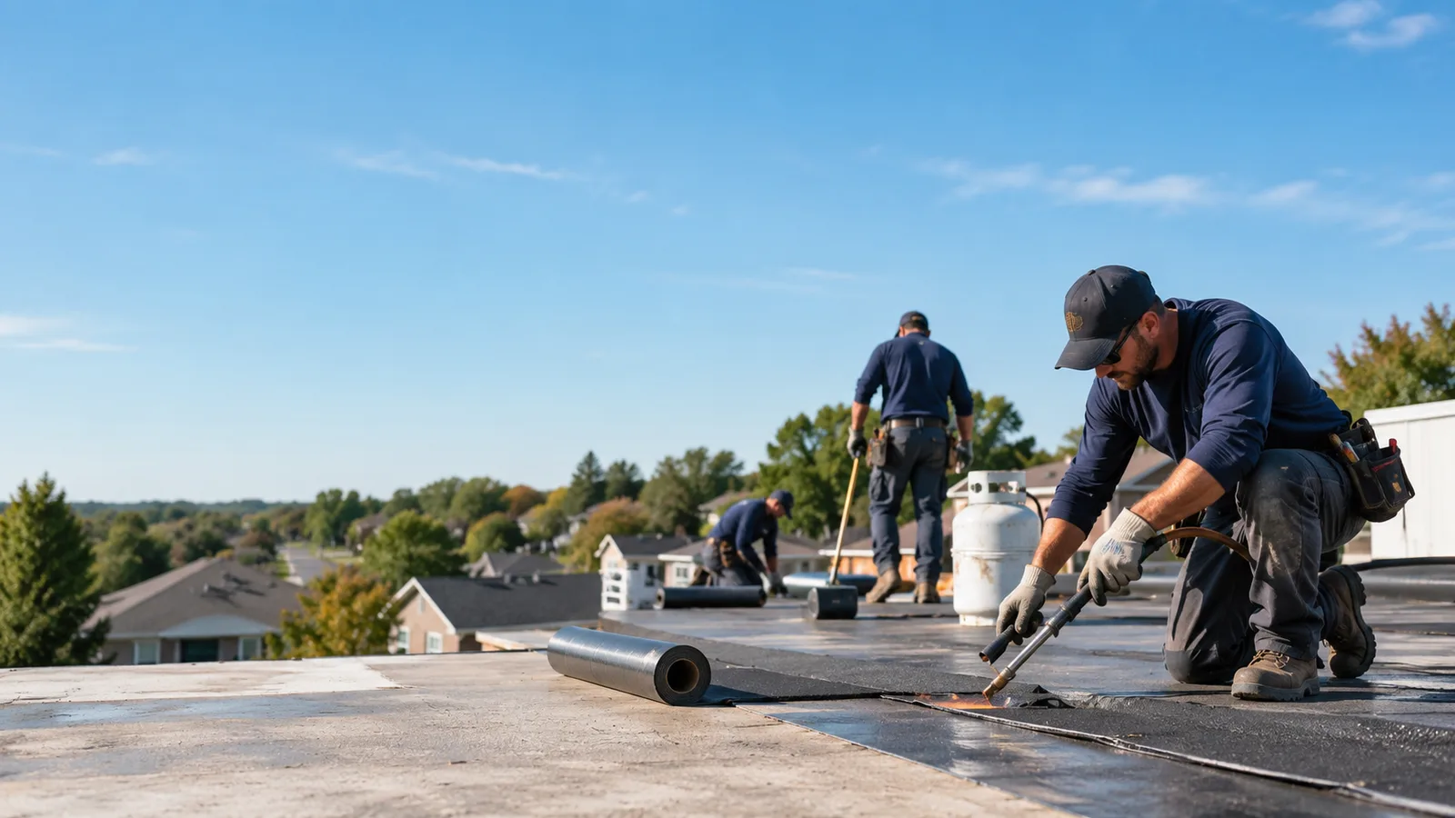 Flat Roof Leak Repair providers in Waldron, IN